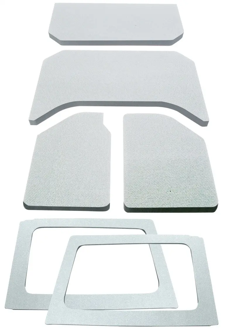 Dei Boom Mat Headliner Kit For 2011–2018 Jeep Wrangler Jk 4-Door – 6-Piece White Sound Deadening System 1