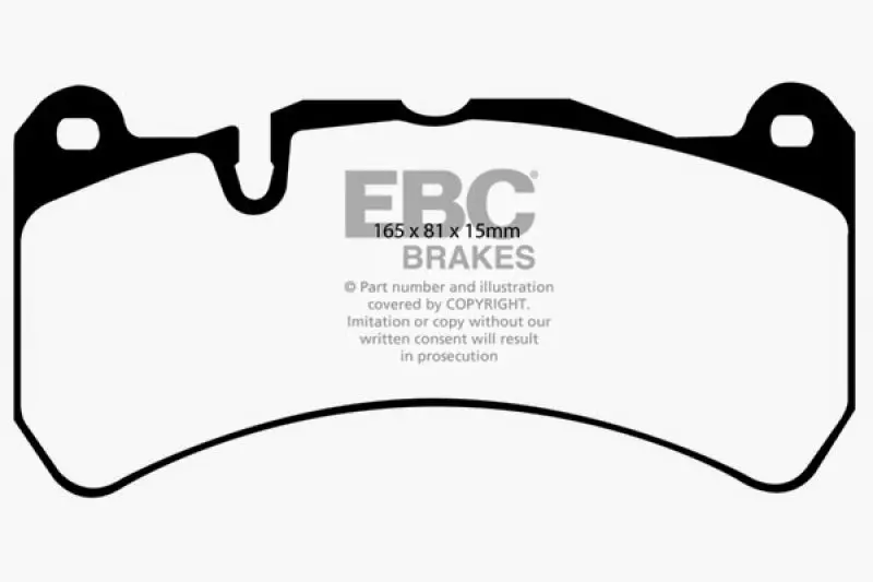 Ebc Bluestuff Brake Pads – Front Replacement For 2007–2008 Ferrari 430 Scuderia 4.3L V8 1