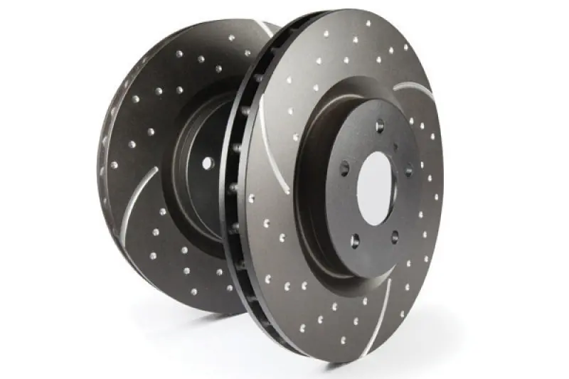 Ebc Gd Sport Front Brake Rotors For 2008 Porsche Cayenne 4.8L Turbo 1
