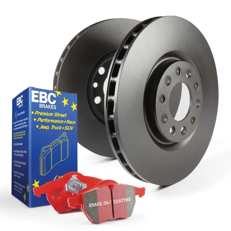 Ebc Redstuff S12 Brake Kit – Track-Optimized Pads And Rk Series Rotors 1