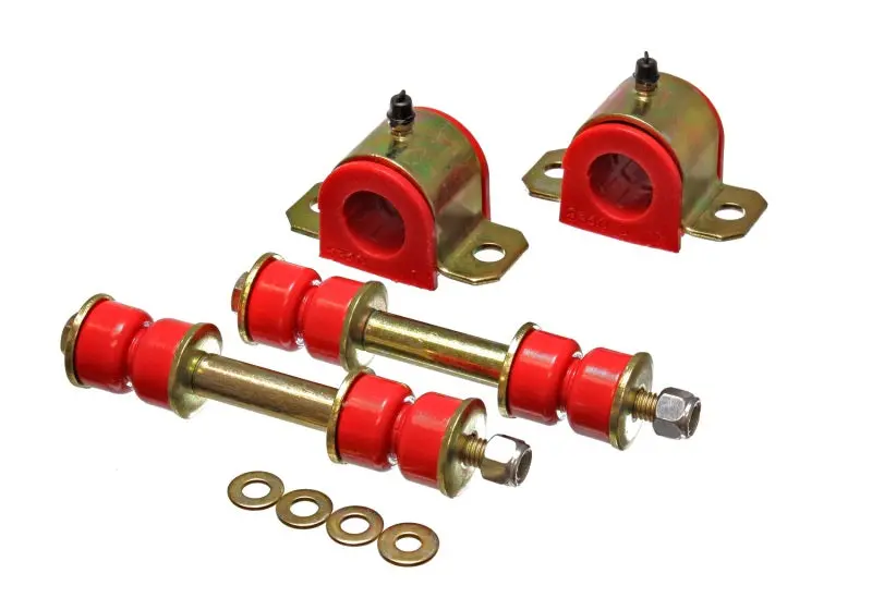 Energy Suspension Red Front Sway Bar Bushing Kit For 1995–2000 Toyota Pickup 2Wd (Excludes T100 & Tundra) 1
