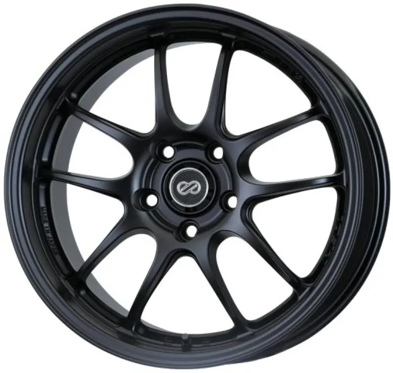 Enkei Pf01 Hyper Black Alloy Wheel – 18X9 Inches, 5X114.3 Bolt Pattern, 35Mm Offset, 75Mm Bore 1