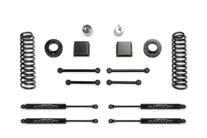 Fabtech 3-Inch Sport Lift System With Stealth Shocks For 2020–2021 Jeep Gladiator Jt 4Wd Gas Models 1