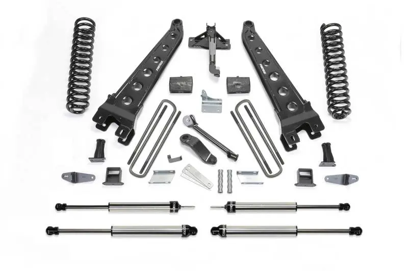 Fabtech 6-Inch Radial Arm Lift System With Coilovers And Dual-Mode Shocks For 2008–2010 Ford F-450/F-550 4Wd 1