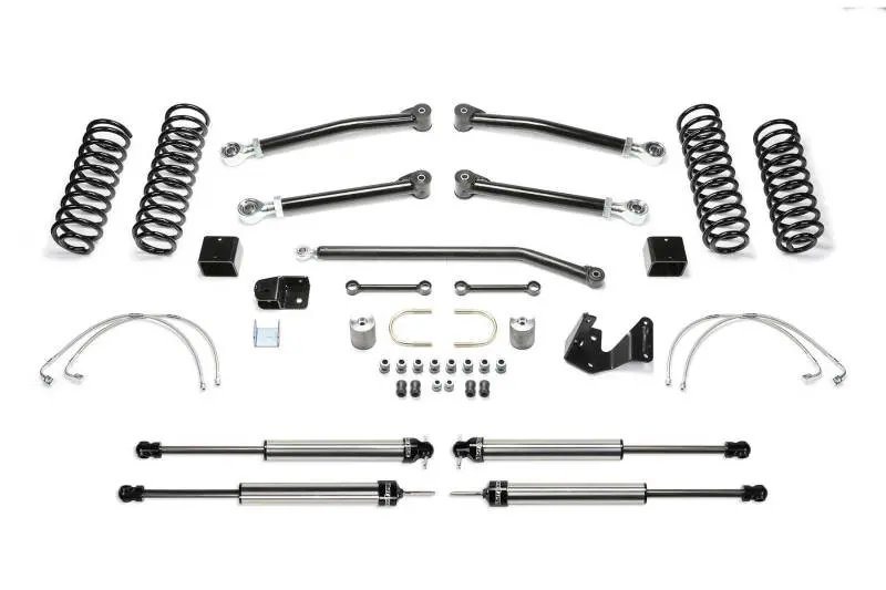 Fabtech Trail Ii 3-Inch Lift System – Includes Dual-Linked Shocks, Designed For 2007–2018 Jeep Jk 2-Door Models 1