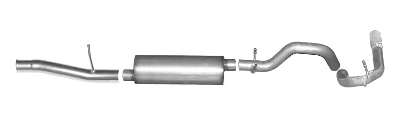 Gibson Cat-Back Exhaust System – Stainless Steel, Single Exit, For 2010–2013 Gmc Sierra 1500 Sle With 4.8L Engine 1