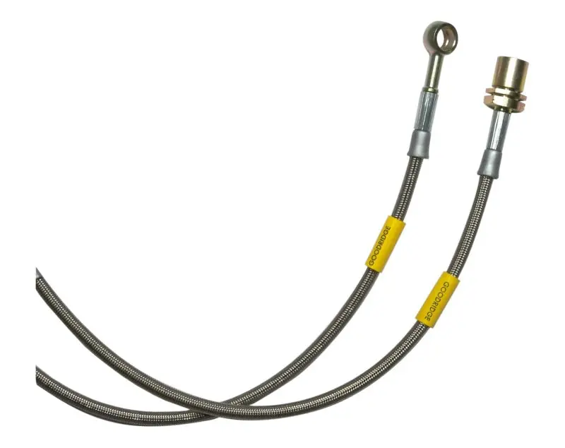 Goodridge Stainless Steel Brake Line Kit For 1969–1977 Volkswagen Beetle – Standard Model With Front Disc Brakes And Irs Transmission 1