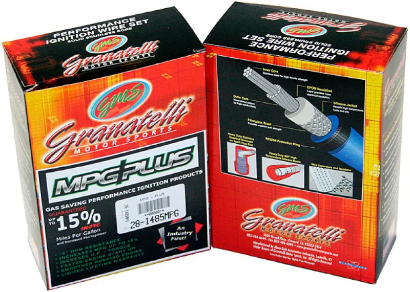 Granatelli Ignition Wire Set – High-Output Silicone Cables For 1996 Corvette Lt1 (5.7L V8) 1