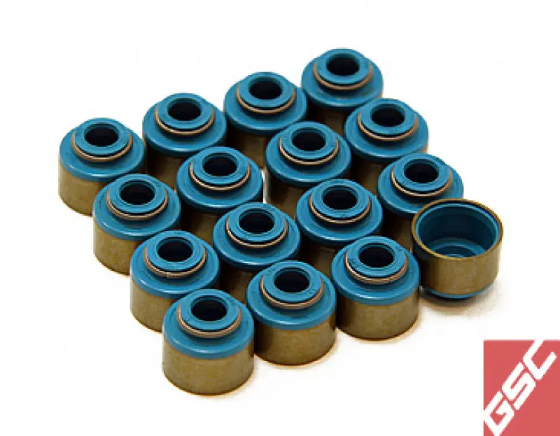 Gsc Power-Dynamics Viton Valve Stem Seal Set — 5.5Mm, Compatible With Honda B/K/H-Series Engines (8-Piece) 1