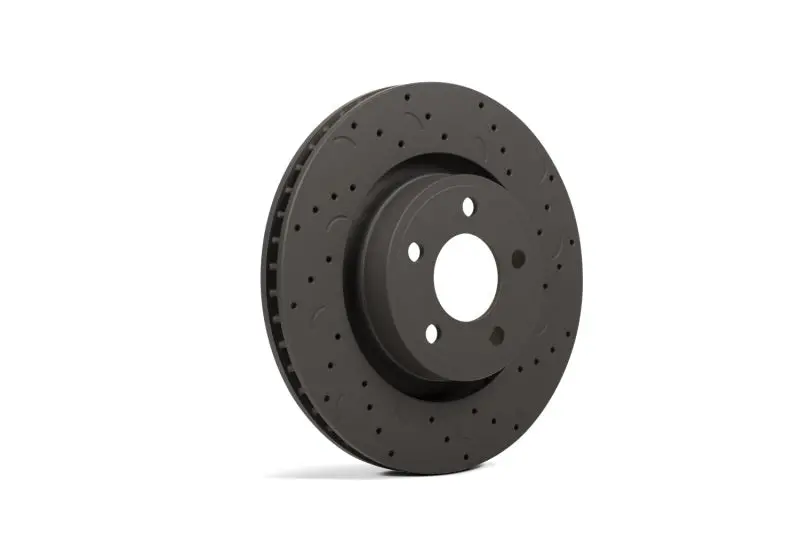 Hawk Talon Drilled & Slotted Front Brake Rotors – 300Mm Set For 2013 Acura Ilx Base 1