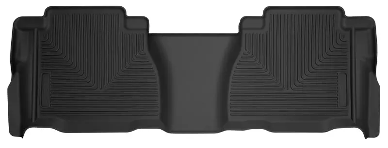Husky Liners X-Act Contour Floor Liners – Black, Second-Row, For 2007–2013 Toyota Tundra Crew/Extended Cab 1