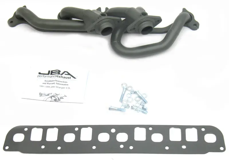 Jba Titanium-Coated Cat4Ward Header For 2000–2006 Jeep Wrangler Tj With 4.0L Engine, 1.5-Inch Primary Tubes 1