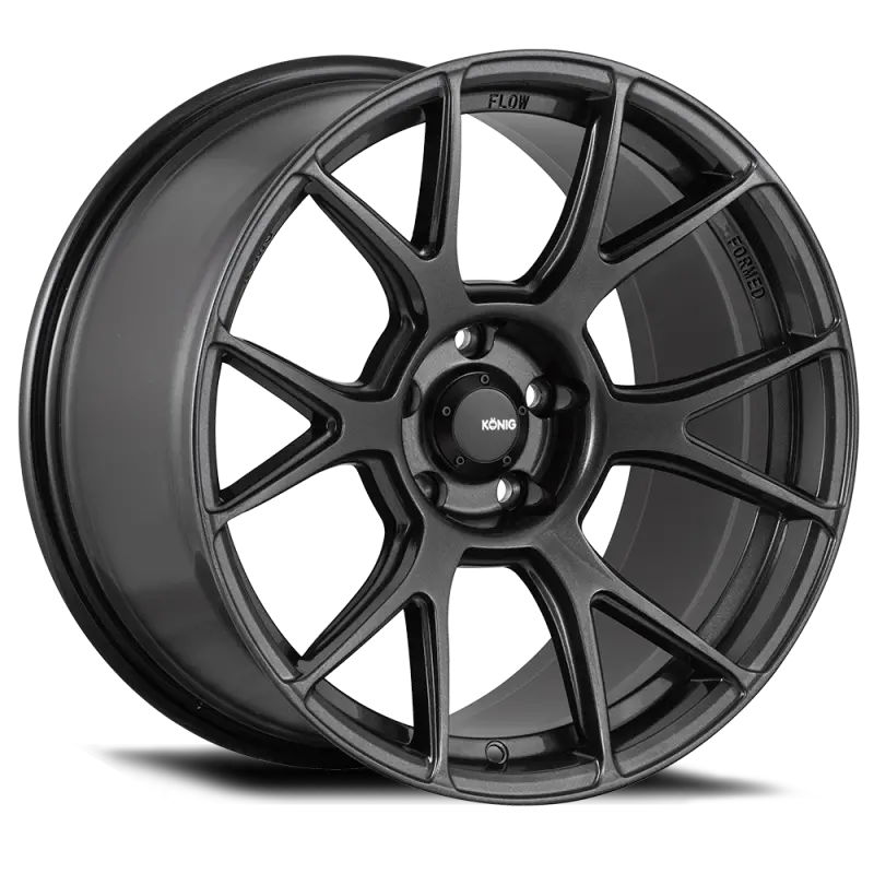 Konig Ampliform Forged Wheel – 19X8.5", 5X120, Et32, Dark Metallic Graphite Finish 1