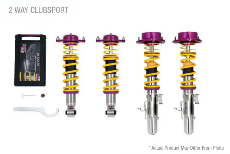 Kw Variant 3 Clubsport Coilover Kit For Audi Tt (8N/Ttc/Ttr) Coupe & Roadster 1