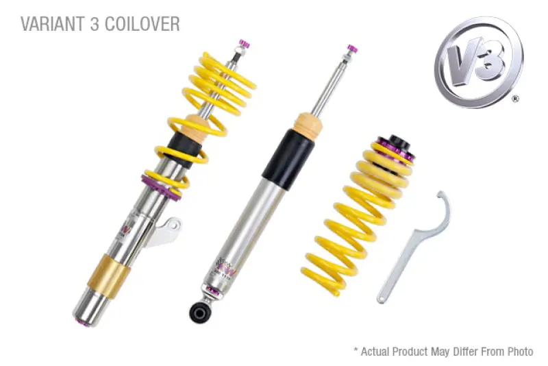 Kw Variant 3 Coilover Suspension Kit For Porsche 997 Gt2 With Pasm (Pasm Deactivation Required) 1