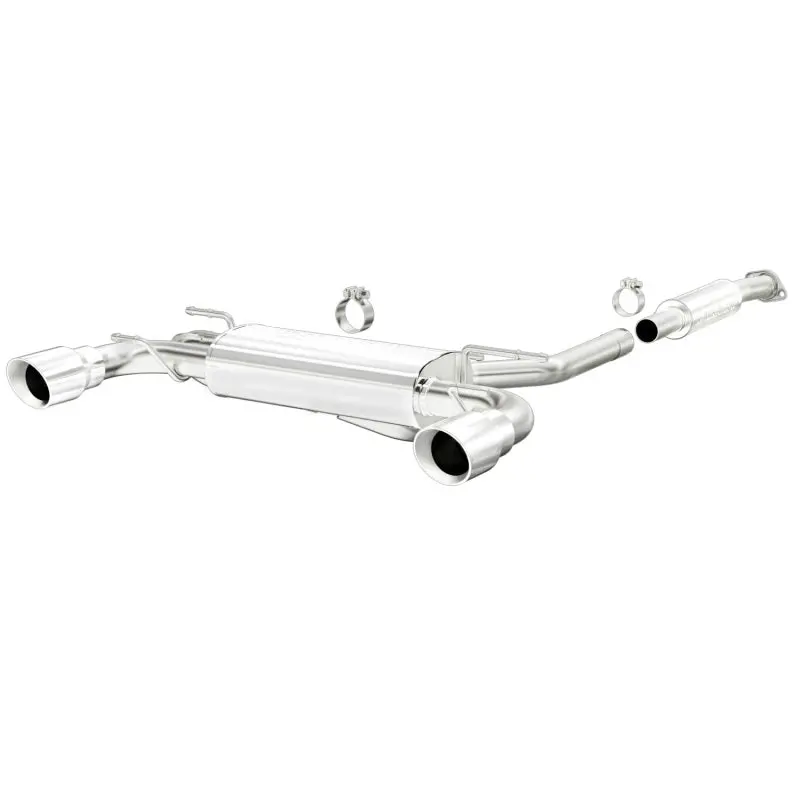 Magnaflow Dual-Split Rear-Exit Stainless Steel Cat-Back Exhaust System For 2013 Scion Fr-S And Subaru Brz 1