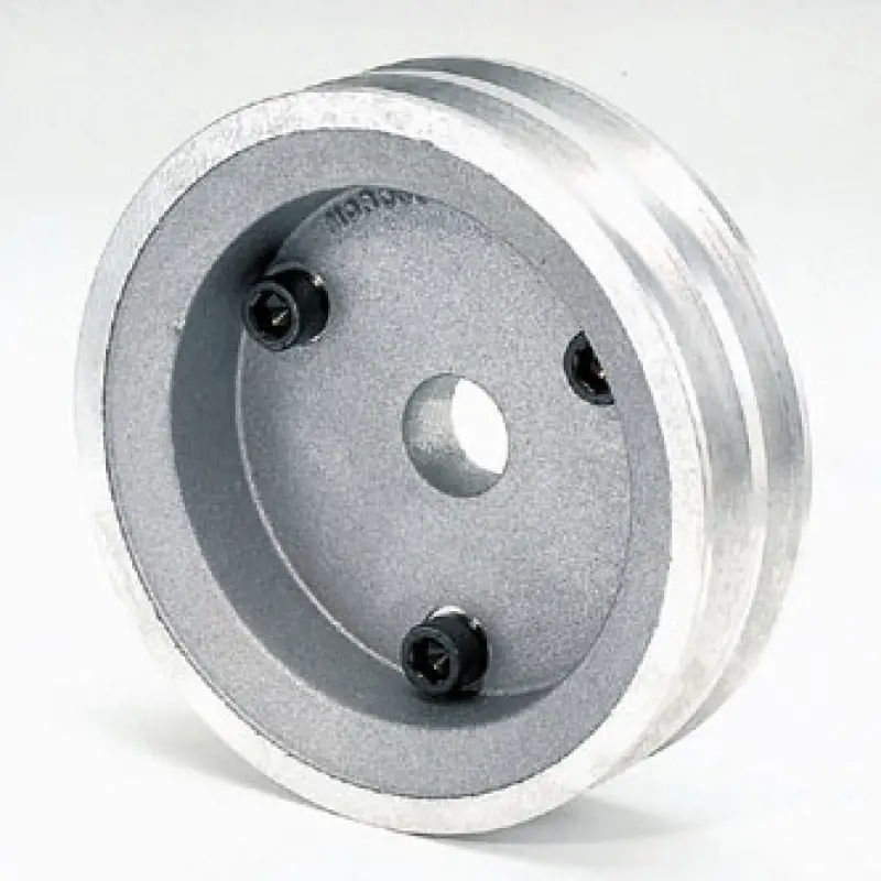 Moroso Double-Groove Cast Aluminum Crankshaft Pulley For Chevrolet Small-Block Engines With Short-Water-Pump Configuration 1