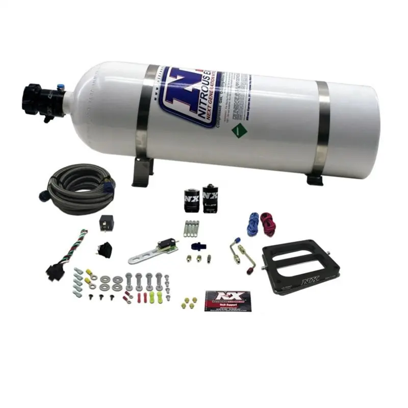 Nitrous Express Domestic/Gasoline Rnc Nitrous System With 15-Lb Bottle 1