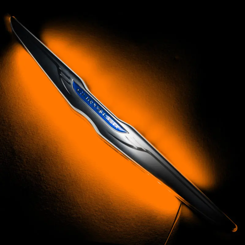 Oracle Illuminated Led Sleek Wing Spoiler For Chrysler – Dual-Intensity Amber Lighting 1
