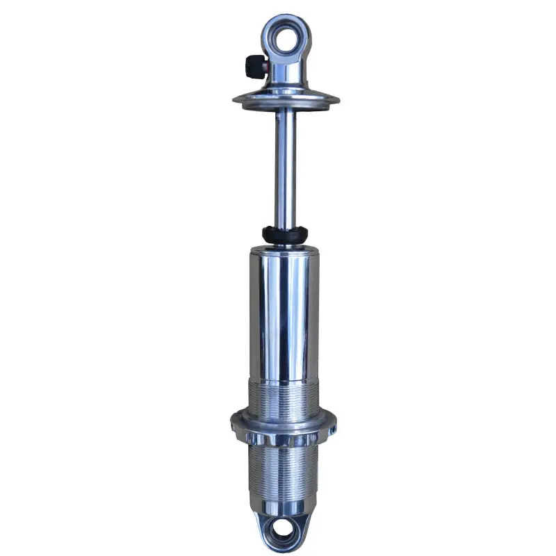 Ridetech Polished Hq Coilover Shock Single Adjustable 6.9In Stroke / 2In Stud Mount - Single 1