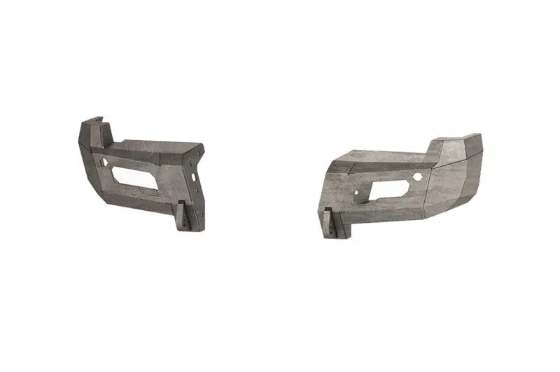 Road Armor Identity Rear Bumper Shackle End Pods – Raw Finish, Designed For 2015–2019 Chevy Silverado 2500 Hd 1