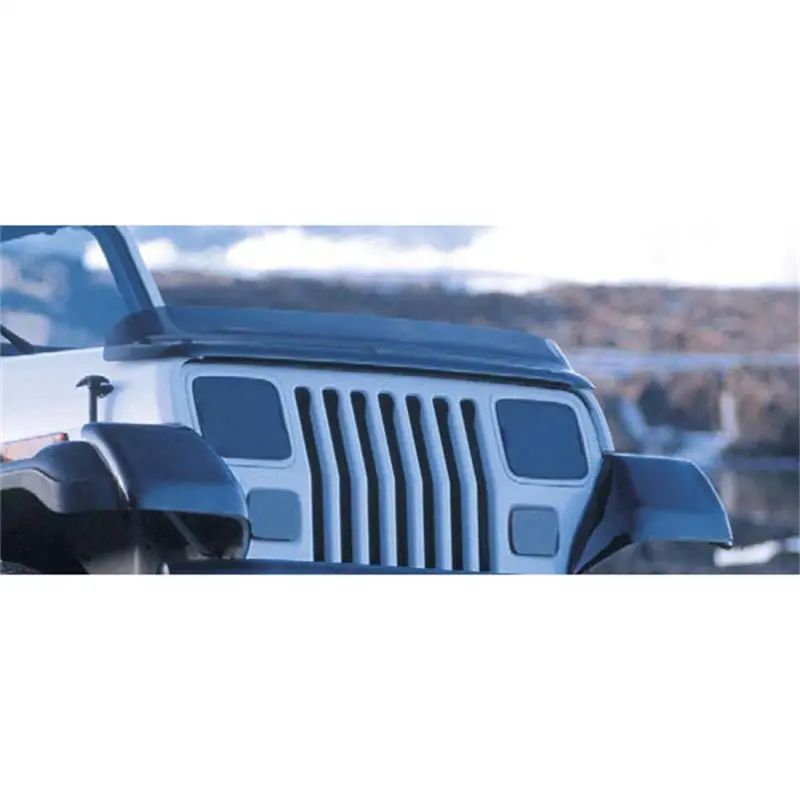 Rugged Ridge Smoke-Tinted Bug Deflector For 1987–2006 Jeep Wrangler 1