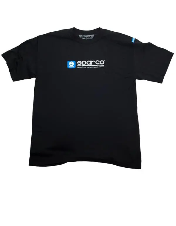 Sparco Official Black T-Shirt – Small Size 1