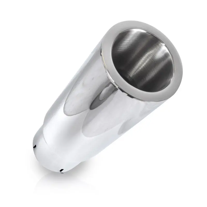 Stainless Works Double-Wall Straight-Cut Exhaust Tips – 4" Outer Diameter, 2.5" Inner Diameter 1