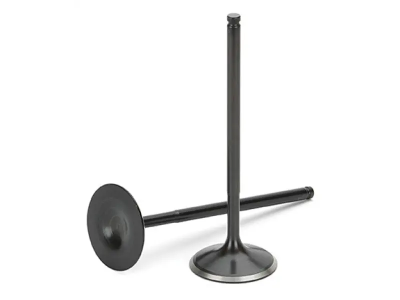 Supertech Black Nitrided Exhaust Valves For Nissan 240Sx Ka24De – +0.5Mm Oversize, Set Of 8 1