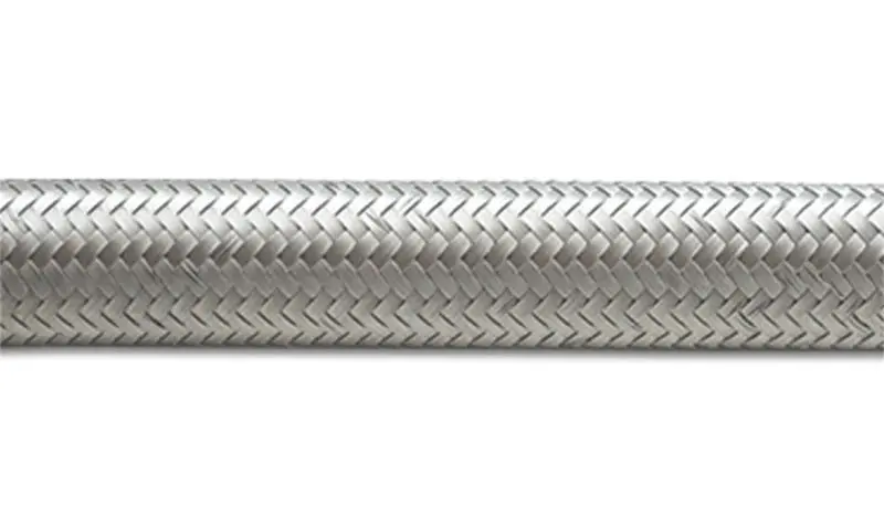 Vibrant -6 An Stainless Steel Braided Flex Hose – 2-Foot Roll 1