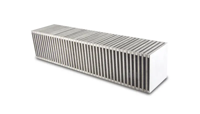 Vibrant Vertical-Flow Intercooler Core – 27" W × 6" H × 6" D 1