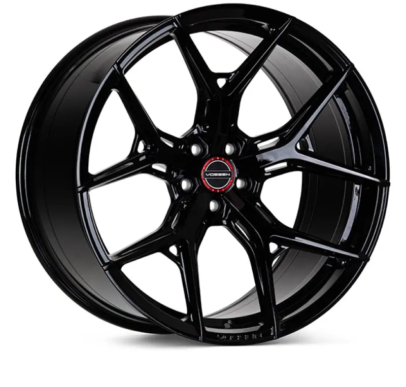Vossen Hf5 Gloss Black Forged Wheel – 23X12", 5X112Mm, Et32, 66.56Mm Cb, Super-Deep Profile 1