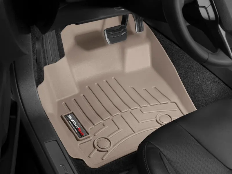 Weathertech Front Floorliner – Custom Trim-To-Fit, Tan Color 1