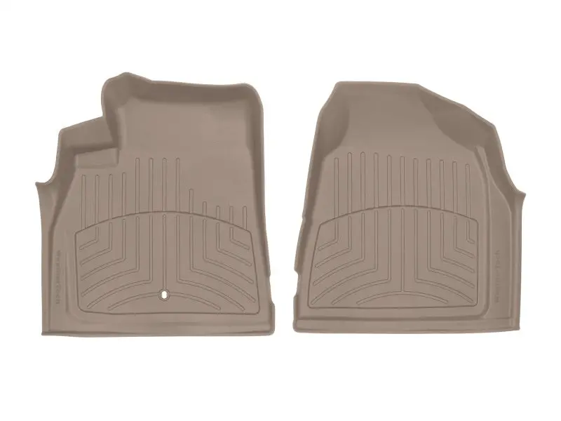 Weathertech Front Floorliners For 2008 Buick Enclave – High-Performance Hp Series, Tan 1