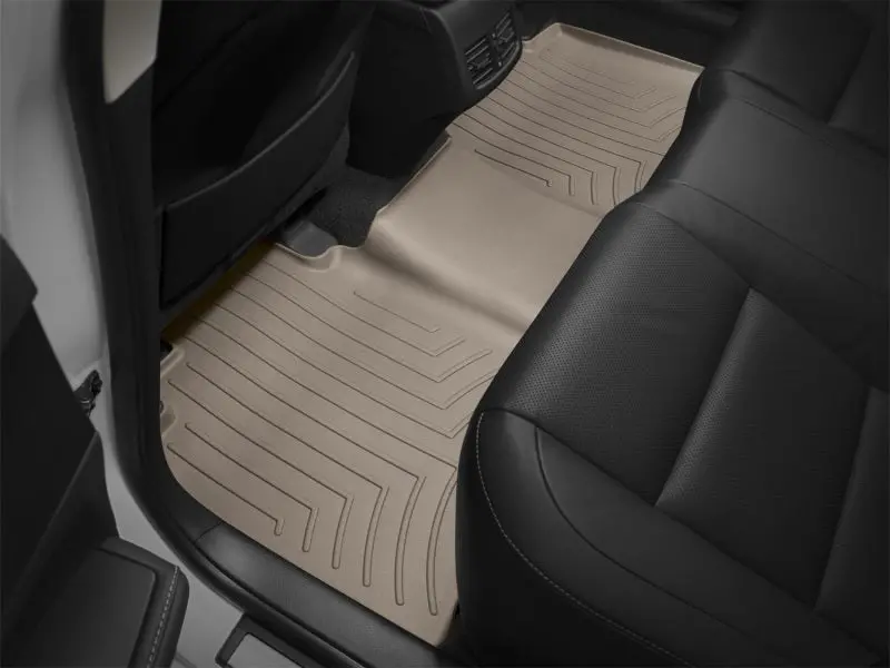 Weathertech Rear Floorliner – Custom-Fit For 2009–2014 Dodge Ram 2500/3500 Heavy-Duty Trucks, Tan Color 1