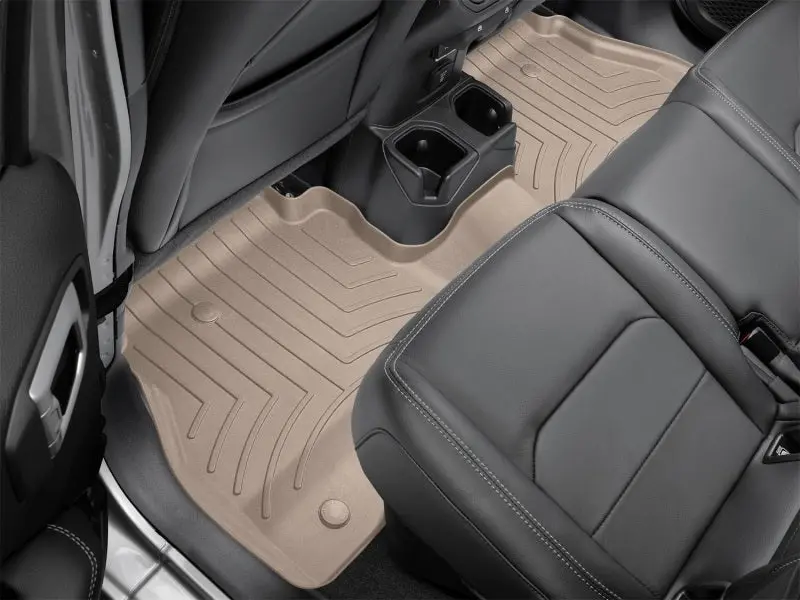 Weathertech Rear Floorliner For 2002–2006 Cadillac Escalade Ext – High-Performance Tan Trim 1