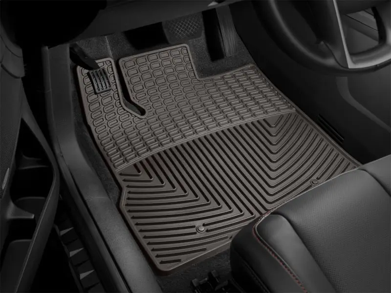 Weathertech Rear Rubber Floor Mats – Cocoa Color, Custom-Fit For 2020+ Ford Escape Hybrid 1