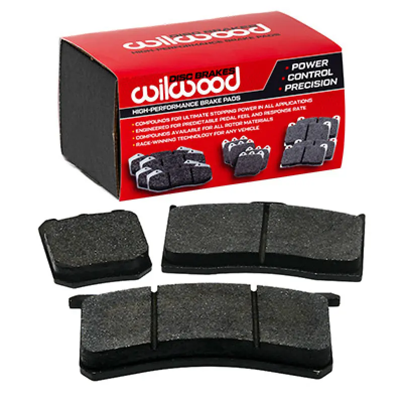 Wilwood Bp-40 Brake Pad Set – Dp6 Compound, 6712 Application, High-Friction Performance For Track And Street 1