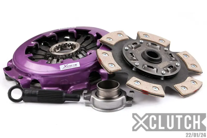 Xclutch 1997 Mitsubishi Lancer Evo Iv 2.0L Stage 2 Sprung Ceramic Clutch Kit 1