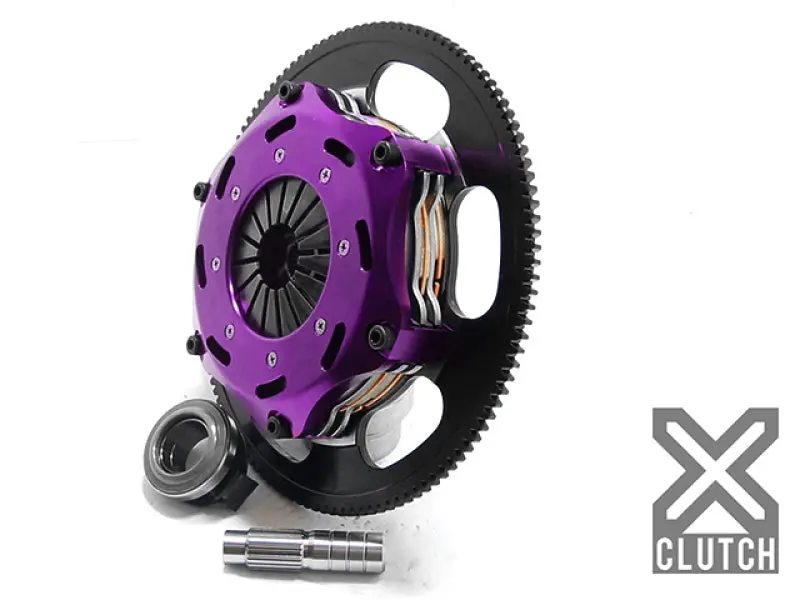 Xclutch Twin Solid Ceramic Clutch Kit For 2002–2006 Acura Rsx Base (2.0L, 7.25") 1