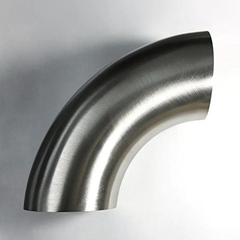 Stainless Bros Mandrel-Bent Stainless Steel Elbow – 2.75" Od, 90°, 1.5D Bend Radius, No Legs, .65" Wall 1