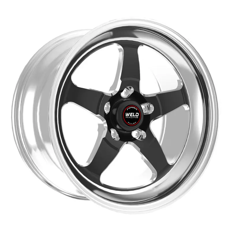 Weld S71 Forged Aluminum Wheel – 17X8", 5X4.75", 5.3" Backspace, Medium Pad, Non-Beadlock, Matte Black 2